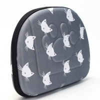 Складная сумка-переноска с отдельным входом, материал EVA, 43,5 х 28 х 33 см, серая