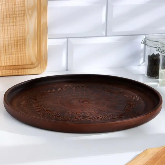 Блюдо для пиццы &laquo;Вьюнок&raquo;, 2,5&times;28&times;28 см