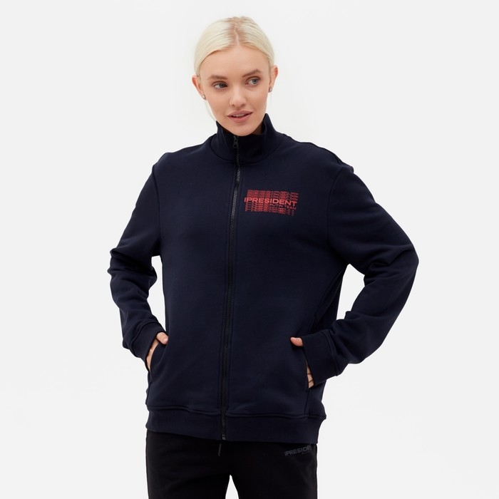 Толстовка на молнии President, размер S, цвет чёрный Толстовка на молнии President, размер S, цвет чёрный