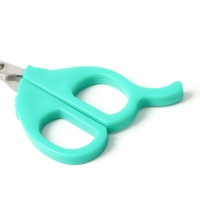 Ножницы-когтерезы малые с упором для пальца, микс