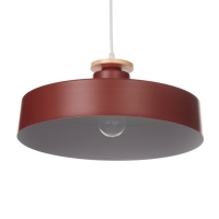 Светильник Timothy 1х40Вт Е27 пр-1м бордовый 32,5х32,5х12см Светильник Timothy 1х40Вт Е27 пр-1м бордовый 32,5х32,5х12см