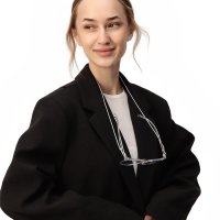 Шнурок для очков на шею 70 см силиконовый, серый Шнурок для очков на шею 70 см силиконовый, серый