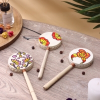 Сувенирный музыкальный инструмент "Клон Тонг" махагон, 25х9х2 см. МИКС