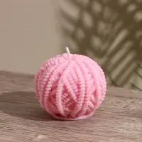 Свеча "Пряжа" 5х5х6,5 см, соевый воск