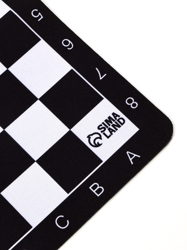 Шахматное поле "Классика" 30 х 30 х 0.2 см, каучук