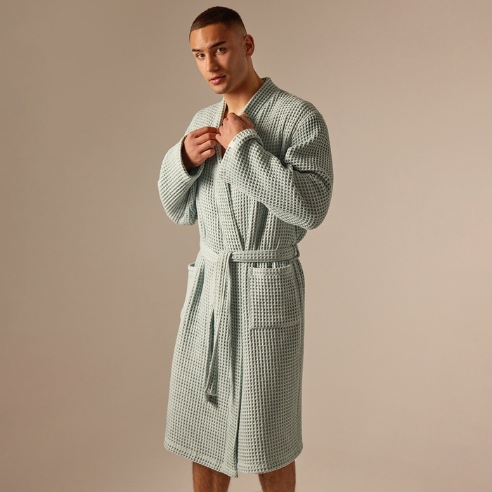 Халат вафельный мужской SL HOME: Boho Халат вафельный мужской SL HOME: Boho "Аззура", размер XL, 100% хлопок, 280 г/м2
