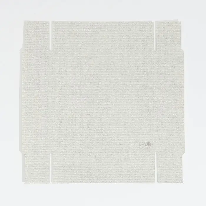 Кондитерская упаковка, коробка для макарун с пластиковой крышкой, Just for you, 12 х 12 х 3.5 см