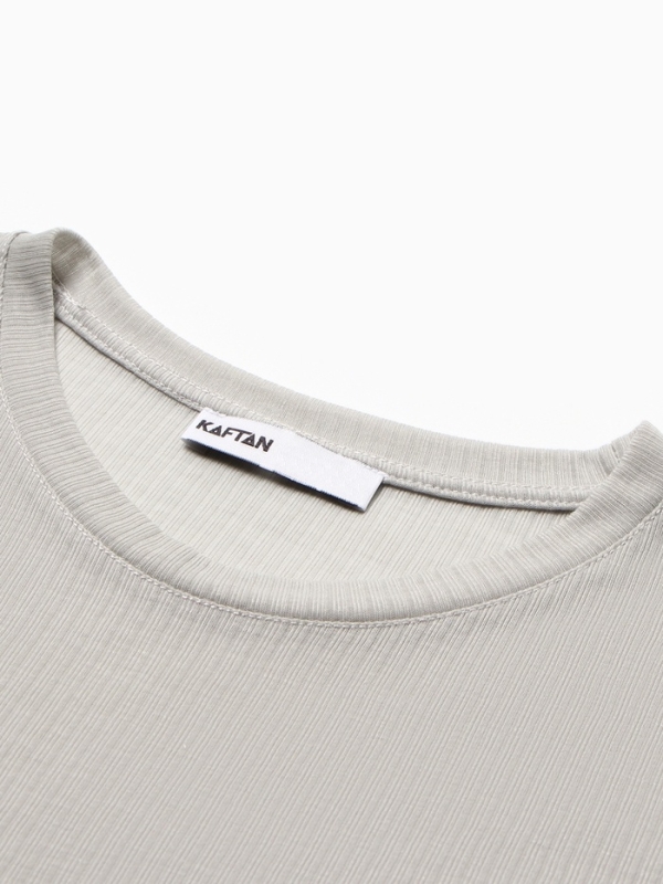 Комплект женский (лонгслив и шорты) KAFTAN "Бархат", 44-46, мята