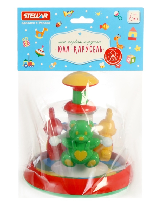 Юла-карусель &laquo;Лесная сказка&raquo;, МИКС