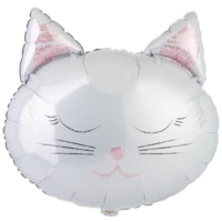 Шар фольгированный 18" «Котики», фигура, 2-сторонний Шар фольгированный 18" «Котики», фигура, 2-сторонний
