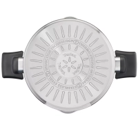 Кастрюля со стеклянной крышкой Cook&Clip 20 см, 2,9 л