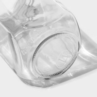 Банка стеклянная для сыпучих продуктов &laquo;Прозрачная&raquo;, 900 мл