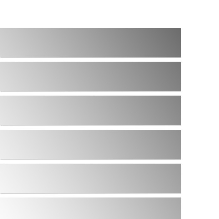 Наклейки интерьерные "Линии", зеркальные, декор настенный, набор 20 шт, 30 х 3 см