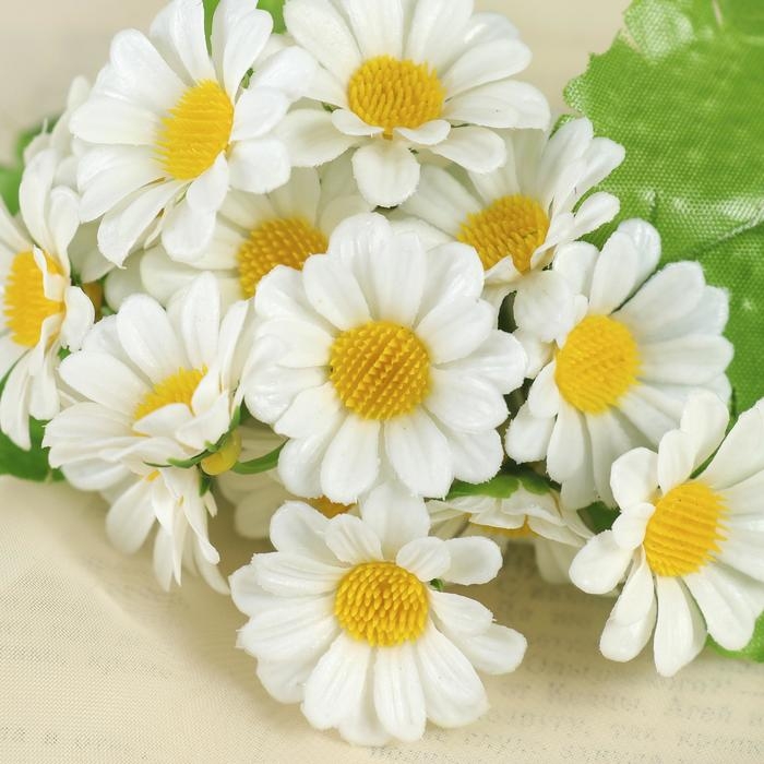 Букет искусственный &laquo;Ромашки галант&raquo;, h=20 см
