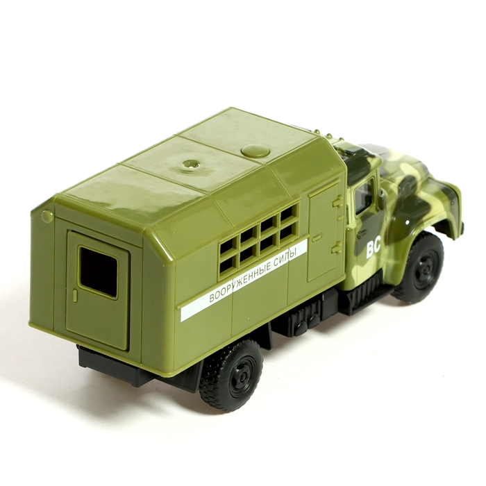 Грузовик металлический &laquo;ЗИЛ. Армия&raquo;, 1:52, инерция
