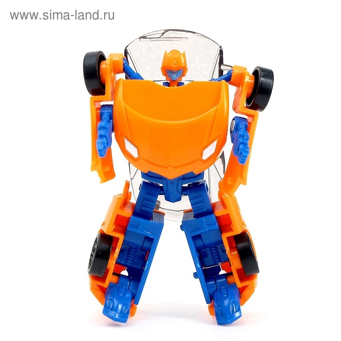 Робот &laquo;Автобот&raquo;, трансформируется, цвет жёлтый