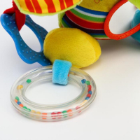 Подвеска мягкая &laquo;Слоник&raquo;, шуршалка, прорезыватель, на кроватку, коляску, Крошка Я