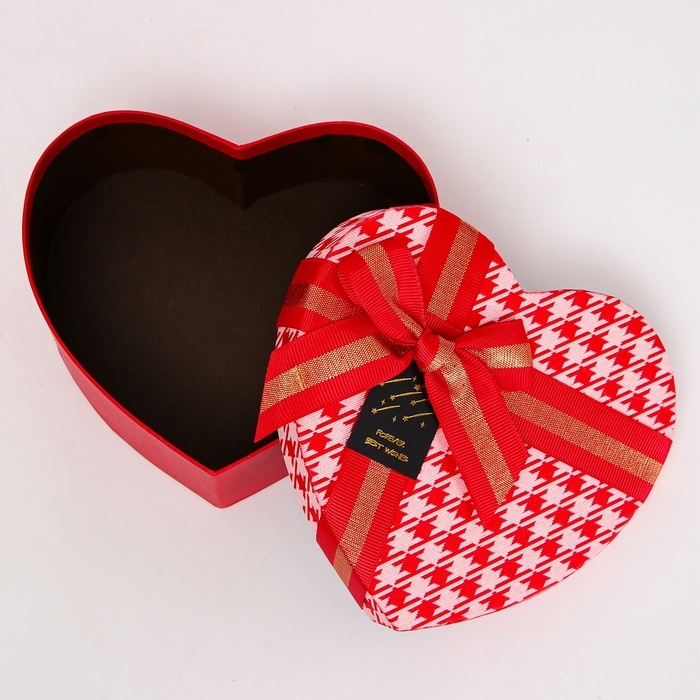 Набор коробок 3 в 1 Сердца 22*20*9/19*17*7,5/16*13,5*6 см