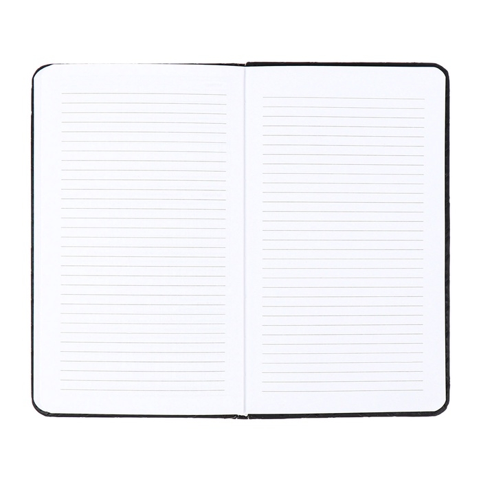 Планинг карманный недатированный 80 листов, 100 х 170мм, deVENTE.Elizabeth, твердая обложка кожзам с поролоном, хлястик, блок 70, черный