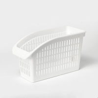 Корзина для хранения, 29&times;13&times;17 см, цвет белый