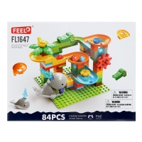 Конструктор Шарики &laquo;Кит-горка&raquo;, 84 детали