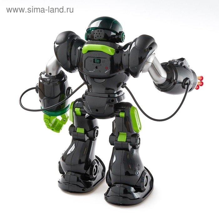 Робот радиоуправляемый &laquo;Патрульный&raquo;, световые эффекты, русское озвучивание, цвет чёрный