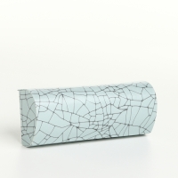 Футляр для очков на хлопушке, длина 15,5 см, цвет бирюзовый Футляр для очков на хлопушке, длина 15,5 см, цвет бирюзовый