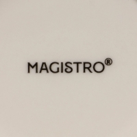 Набор салатников керамических Magistro Whitewarm, 3 предмета: d=12/16/20,5 см, 380/700/1,2 л