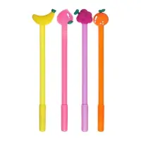 Ручка - прикол гелевая &laquo;Фрукты/ягоды&raquo; МИКС