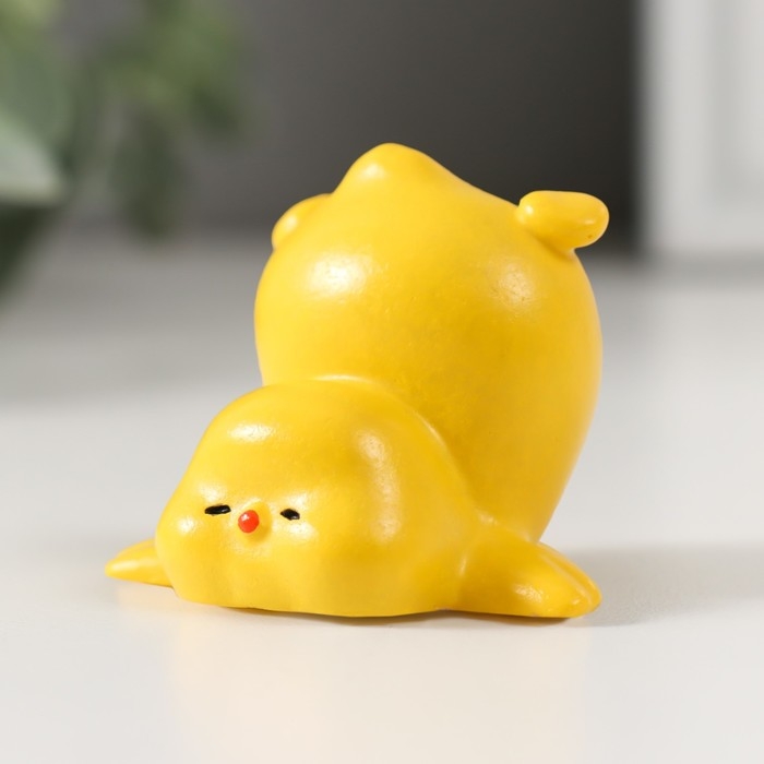 Сувенир полистоун "Птенчик" МИКС 3х3х4,5 см