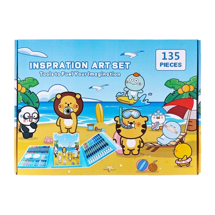 Набор для рисования Зверушки Синий