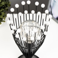 Ночник "Кубок" LED от батареек ААА чёрный 10х10х26,5 см RISALUX Ночник "Кубок" LED от батареек ААА чёрный 10х10х26,5 см RISALUX