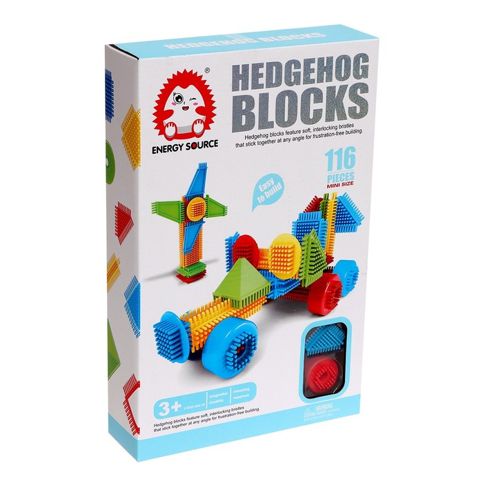 Конструктор игольчатый &laquo;MINI BRISTLES Машина&raquo;, 116 деталей