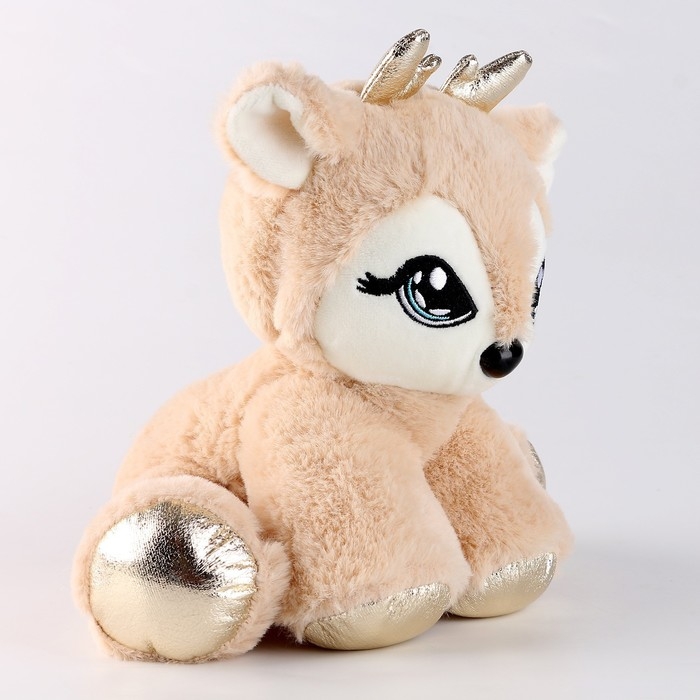 Новогодняя мягкая игрушка &laquo;Олень&raquo;, 20 х 17 см, на новый год