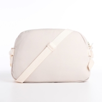 Сумка молодёжная на молнии, цвет белый Сумка молодёжная на молнии, цвет белый