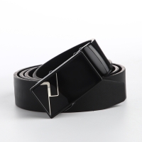 Ремень мужской &laquo;Великан&raquo;, ширина 4 см, автомат, пряжка металл, цвет чёрный