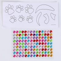 Копилка для декорирования стразами и фольгой &laquo;Девочка с котиком&raquo;