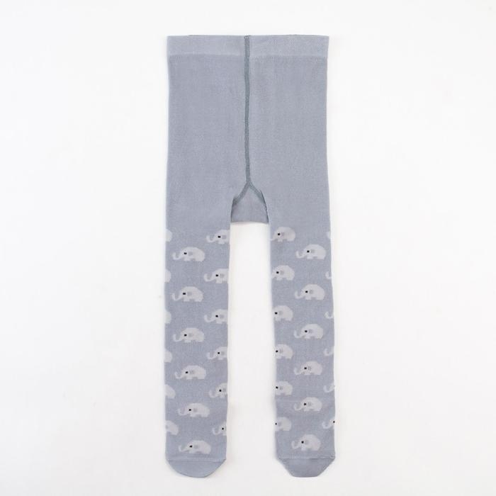 Колготки Крошка Я «Слоники», цвет серый, рост 98-104 см Колготки Крошка Я «Слоники», цвет серый, рост 98-104 см