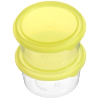 Набор контейнеров для хранения детского питания 8 шт., 50 мл., круглые, с крышками, цвета МИКС Набор контейнеров для хранения детского питания 8 шт., 50 мл., круглые, с крышками, цвета МИКС