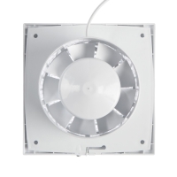 Вентилятор вытяжной "КосмоВент" В100ВК, d=100 мм, 10 Вт, 40 дБ, 105 м&sup3;/ч, с выключателем
