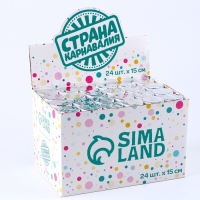 Новогодняя хлопушка пневматическая поворотная «С Новым годом!» (конфетти+ фольга), 15 см Новогодняя хлопушка пневматическая поворотная «С Новым годом!» (конфетти+ фольга), 15 см