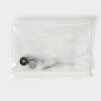 Держатель для швабры и метлы Доляна, с крючками, 3,8&times;4,8&times;16 см