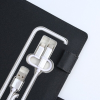 Ежедневник со встроенным зарядным устройством 8000 мАh и флешкой 16 ГБ &laquo;Дракон&raquo;, 17,5 х 3,8 х 23,3 см.