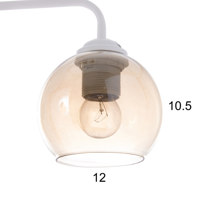 Люстра Мия 3х60Вт Е27 Белый