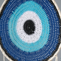 Ловец снов от сглаза "Назар" с перьями 30х60 см Ловец снов от сглаза "Назар" с перьями 30х60 см