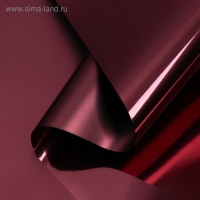 Пленка для цветов "Глянец", гибискус, 58 см х 5 м &plusmn;1 см,