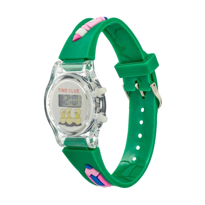 Часы наручные электронные, детские Часы наручные электронные, детские "Школьник", ремешок силикон l-21.5 см