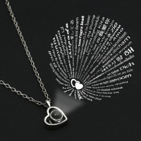 Кольцо и подвеска с проекцией &laquo;Любовь&raquo;, 9 х 6 см