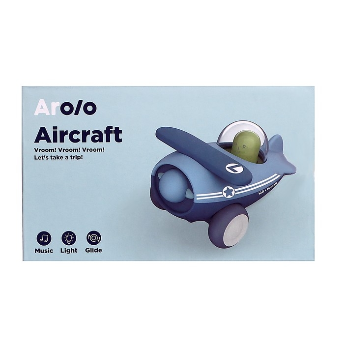 Самолет инерционный &laquo;Полёт&raquo;, свет, звук