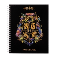 Колледж - тетрадь, твёрдая обложка А5, 96 листов в клетку на гребне "Гарри Поттер", перфорация на отрыв Колледж - тетрадь, твёрдая обложка А5, 96 листов в клетку на гребне "Гарри Поттер", перфорация на отрыв
